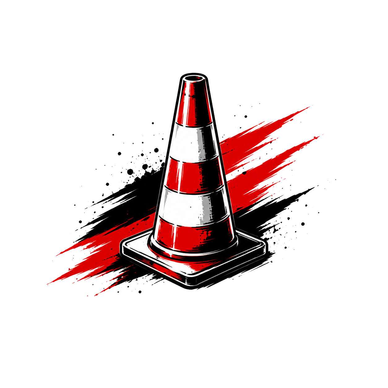 Racing academy illustration